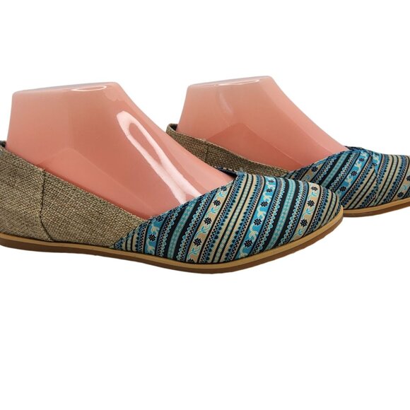 Piranda Womens Take a Walk in our Shoes Slip On Flats - Picture 1 of 8